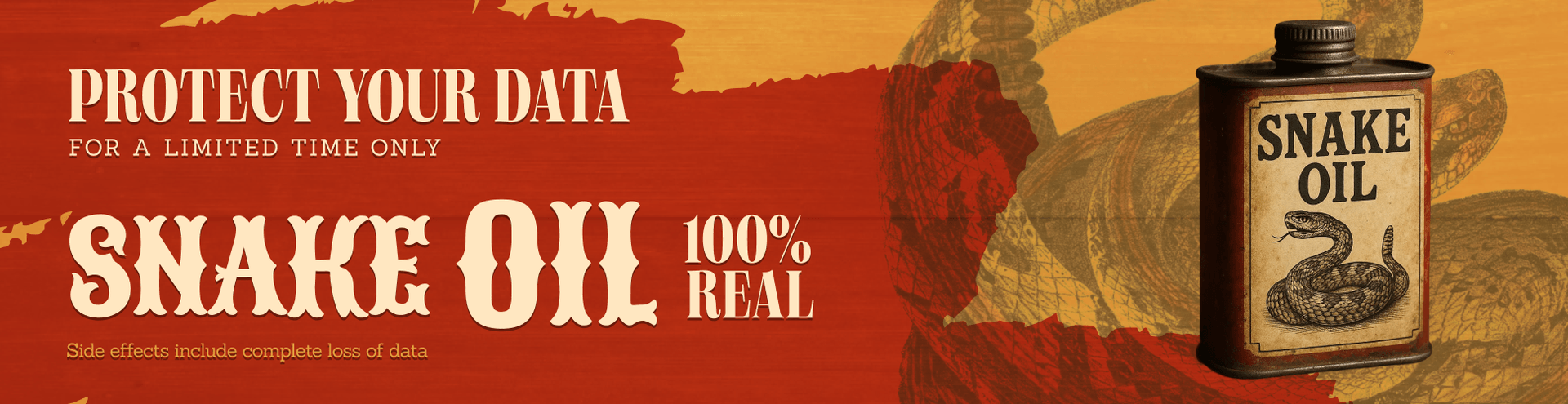 Advertisement - snakeoil