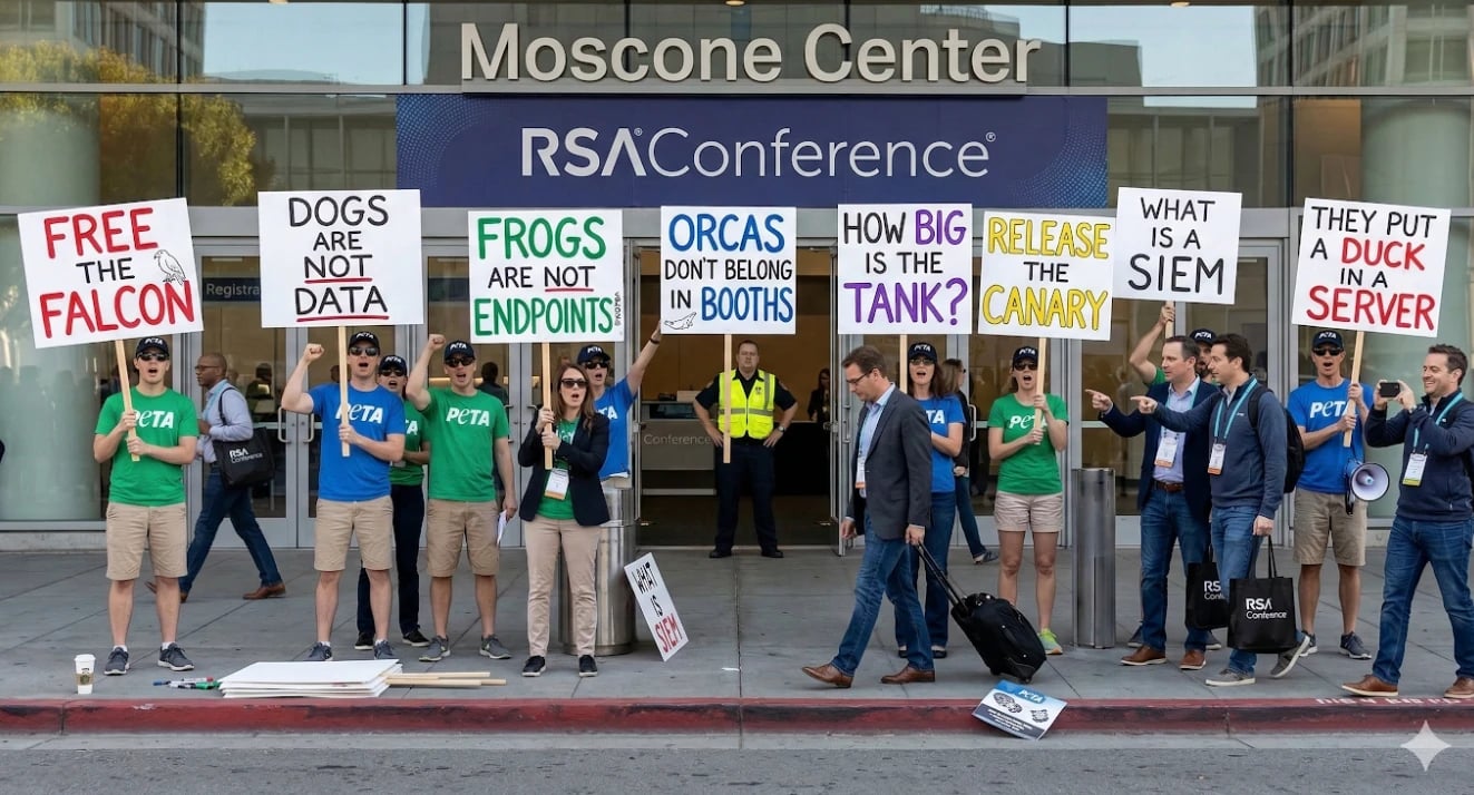 PETA Files Formal Complaint After Falcon, Duck, Frog, Dog, Orca, and Canary 'Confined to Booths'