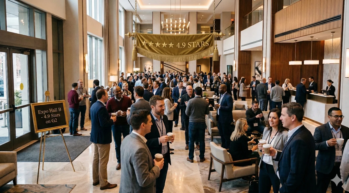 Four Seasons Lobby Rated 4.9 Stars on G2 as 'Best Expo Hall at RSA Conference'